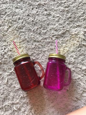 Copos de uso e decoração