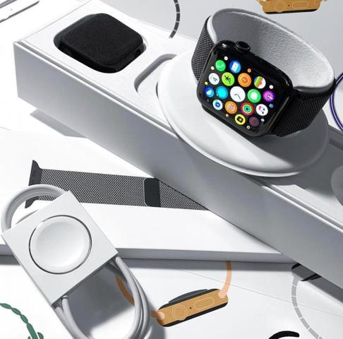 Apple Watch Serie 4, 40 e 44mm Silver/Rose/Space Gray (Lacrado)