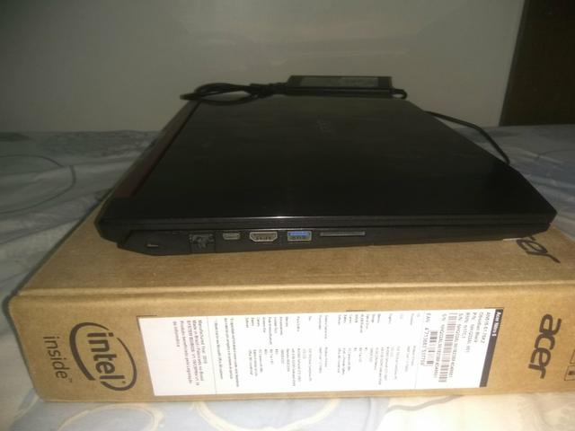 Acer Nitro 5 Topo de linha i7 7700HQ 16gb ram GTX1050TI 4gb