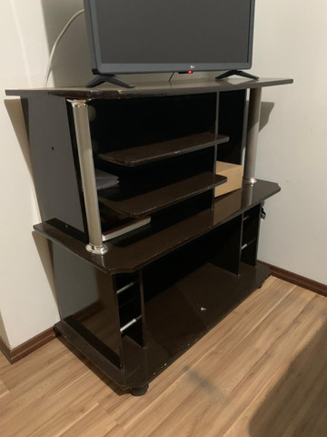 Vende-se mesinha de centro e raque para televisão - Foto 4