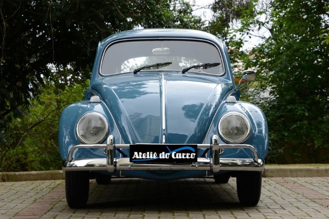 Fusca 1300 1968 Azul Real - Um espetáculo em detalhes! Vale conferir! Ateliê do Carro - Foto 5