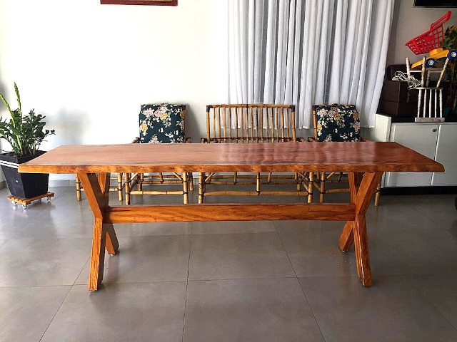 Mesa de Madeira Peroba - Foto 2