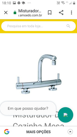 Misturador Fabrimar Piatto Novo R$ 900,00