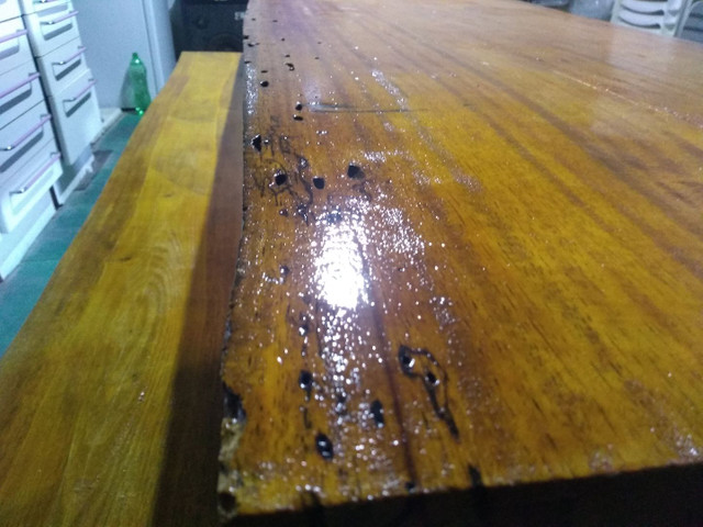 Mesa rústica de madeira - Foto 2