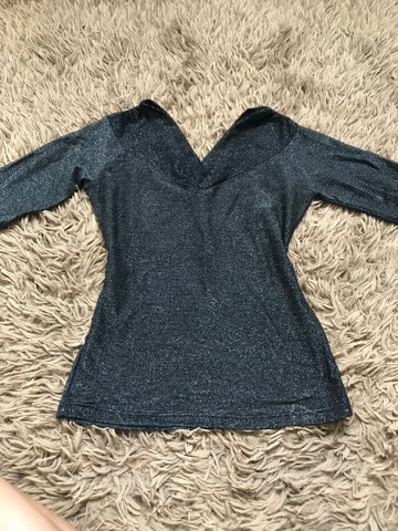 Blusa em lurex