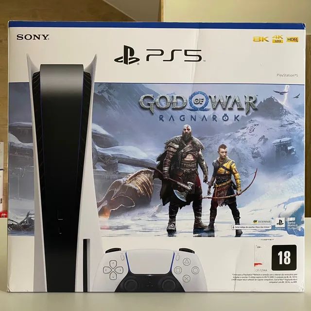 Playstation 5, Digital Edition, God of War Ragnarok Bundle - Novo