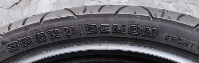 pneu usado pirelli sport demon 100/80-17 - Foto 4