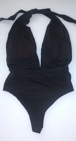 Body super decotado cor preto - Foto 2