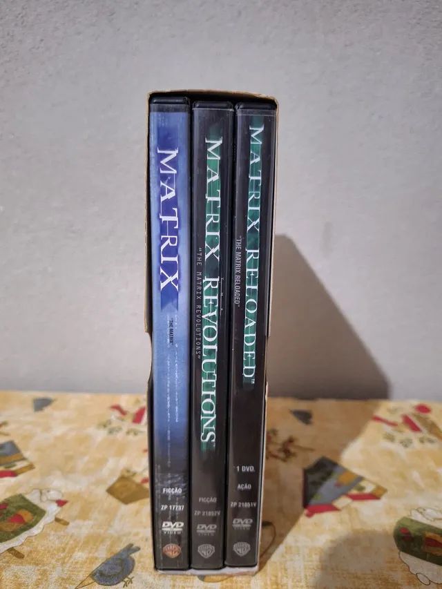 BOX DVD'S originais Trilogia MATRIX - Foto 4