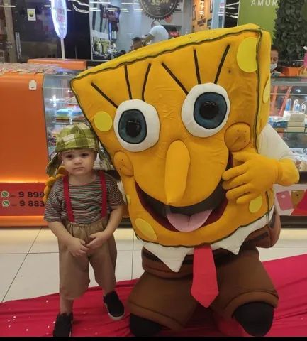 Leve o Bob esponja para o seu evento!