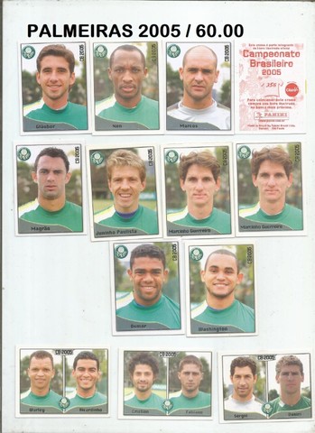 figurinhas campeonato brasileiro 2005 / 2009 - Foto 2