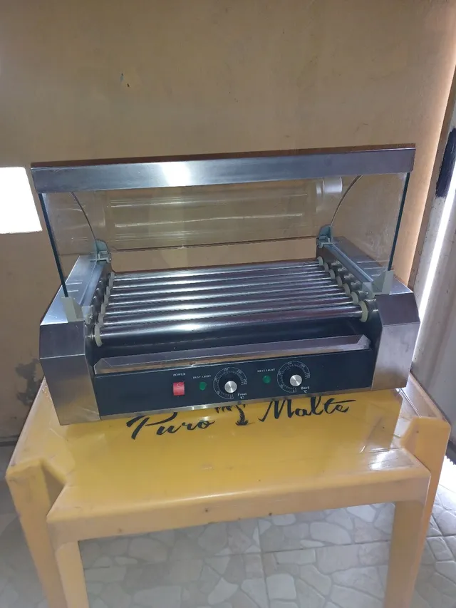 Expositor de salsicha / hotdog rooler / Máquina de cachorro quente