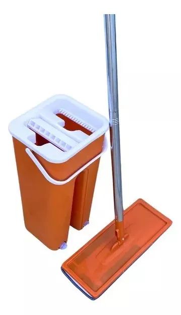 Rodo Mop Flat Balde Limpeza Vidro Esfregão Com Refil promoção $39.99 - Foto 4
