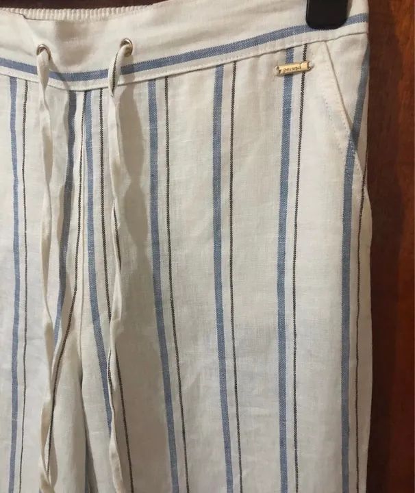 Calça de linho feminina 38/40 - Foto 2