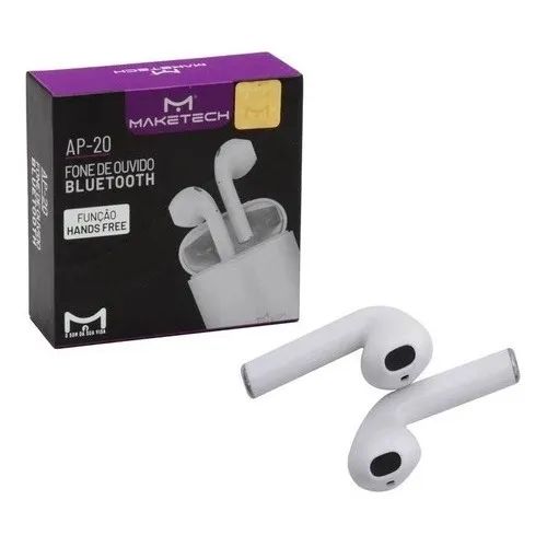 Fone de Ouvido sem fio Bluetooth Maketech - Loja Natan Abreu 