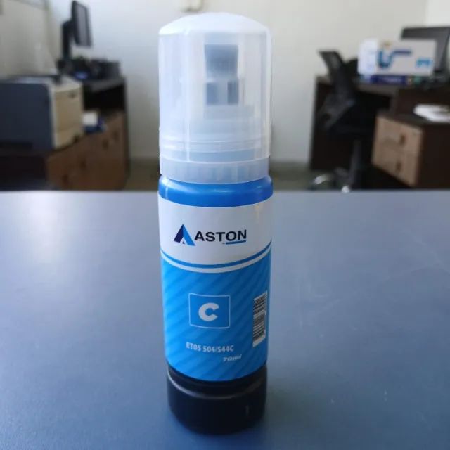 Kit 4 Refis de Tinta 504 544 Compatível para Impressoras Epson Tanque de Tinta - Foto 3