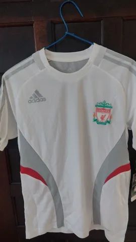 Camisa Liverpool (Reds Premier League) Adidas (Nova com etiqueta) Tamanho S 2008 Oficial