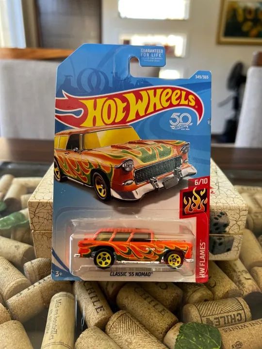 Hot Wheels - Classic 55 Nomad - Laranja - 2017 