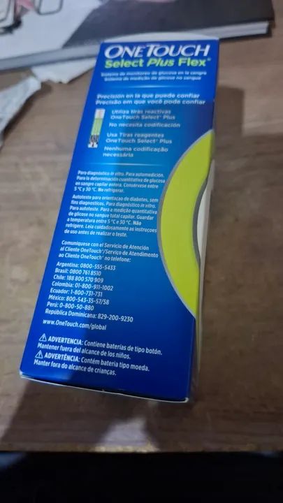 Aparelho de Medição de Glicose ONETOUCH Select Plus Flex - Foto 3