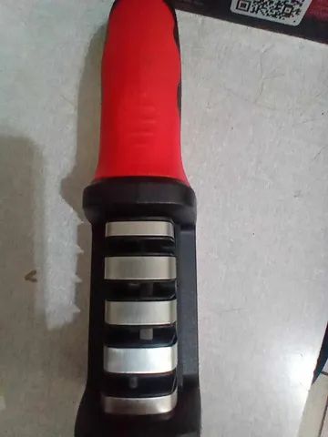 Afiador Amolador De Facas E Tesouras 4 In 1 Profissional - Foto 2