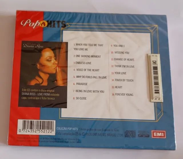CD Pop Hits Diana Ross Original ( Lacrado ) - Foto 2