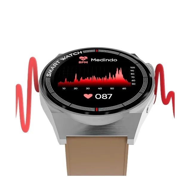 Smartwatch GT Classic, Tela Full Touch, 1,28", IP67, BT 5.0, 1 Ano de Garantia - WZetta - Foto 3