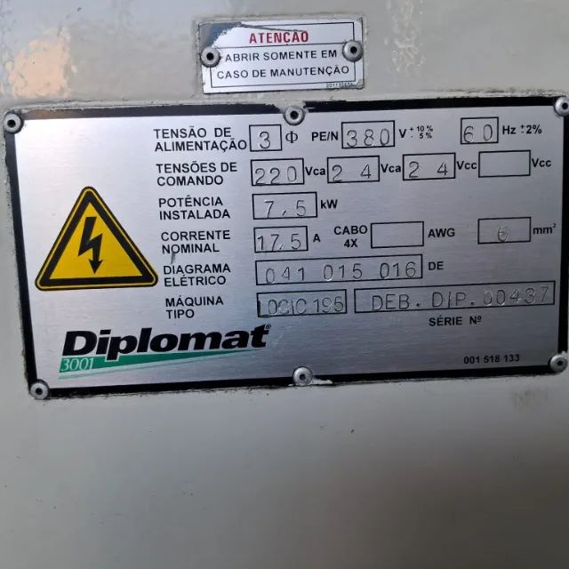 Torno CNC Logic.195II, Nardini com Comando Fagor + Porta Cavaco. Usado - Foto 6