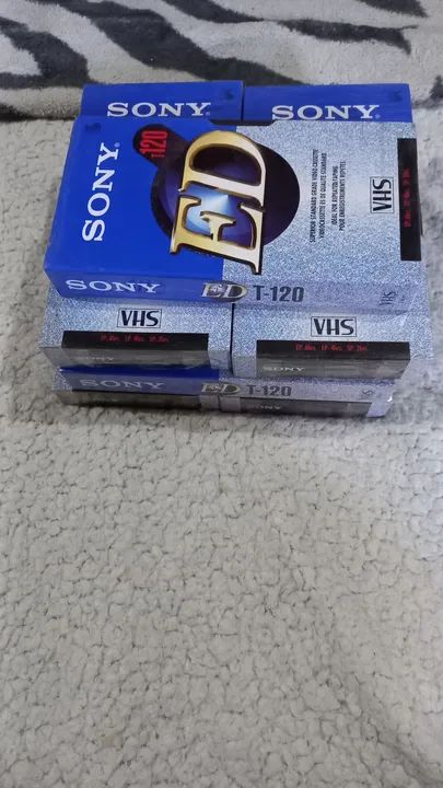 Fitas VHS Sony ED - 120 minutos - VHS - Foto 2