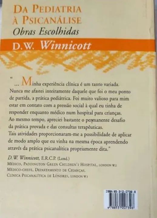 Livro da Pediatria à Psicanálise Obras Escolhidas - Foto 2