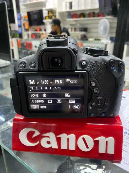 Canon T5i + lente  impecável completa 1 ano de garantia - Foto 5