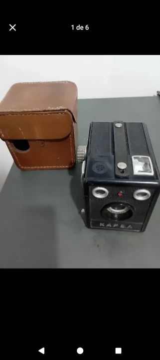 Câmera fotográfica década 50