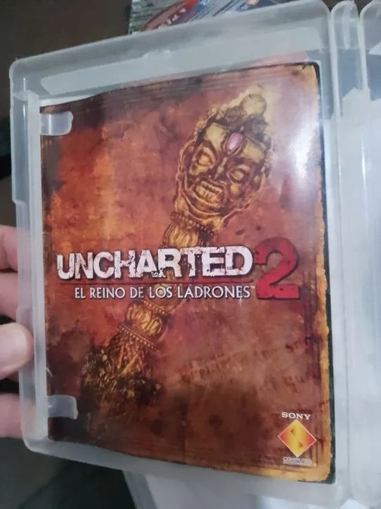 Uncharted 2 apenas a capa e o manual - Foto 2