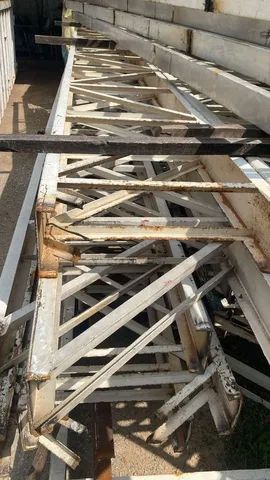 Treliças de ferro 7,20m / Pé direito para galpão / Estrutura metálica - Foto 3