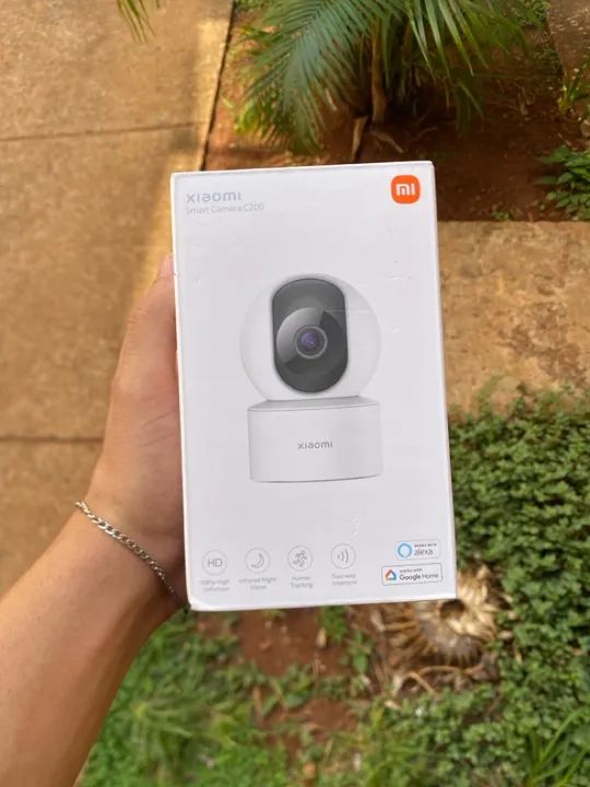 Câmera de segurança Xiaomi com Alexa integrada novo lacrado