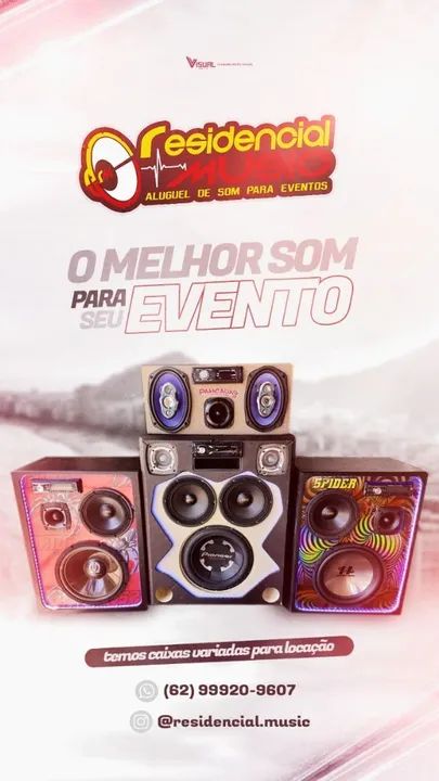 ALUGUEL de som e iluminação para eventos  - Foto 2