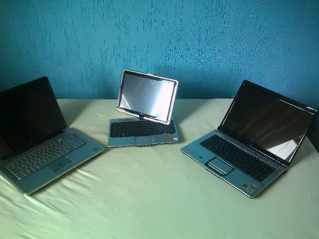 03 Notebooks Da Marca HP