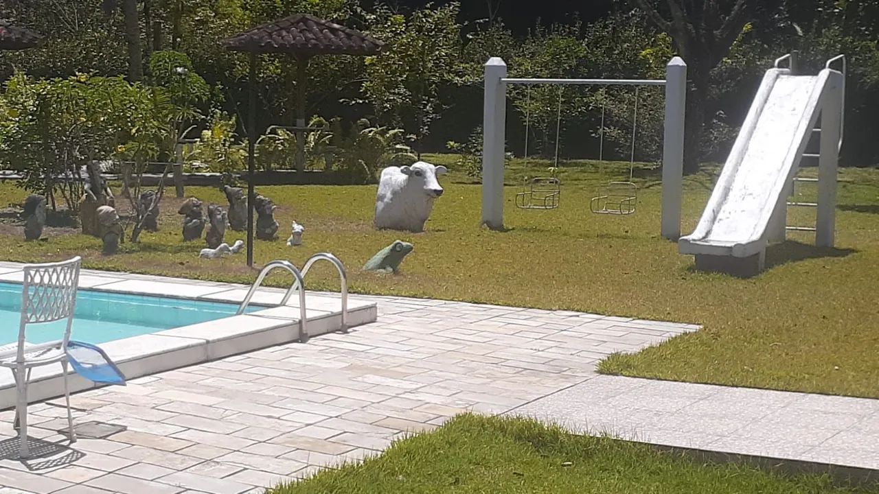 Alugo chácara com piscina e área verde! - Foto 4