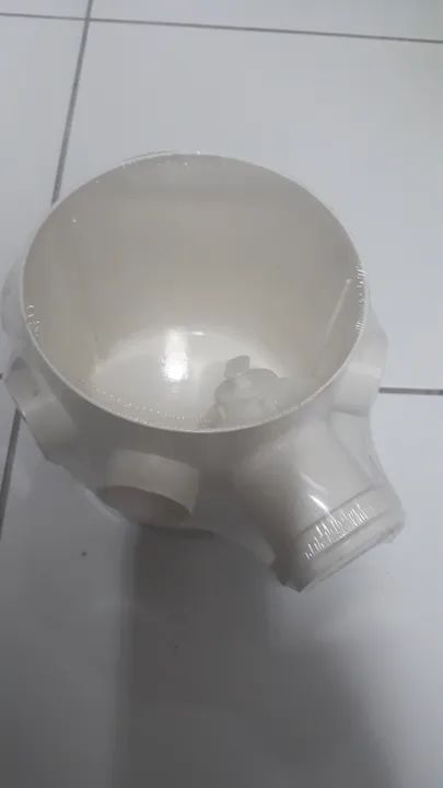 Kit Completo De Caixa Sifonada Tigre Grelha Quadrada Inox - Foto 3