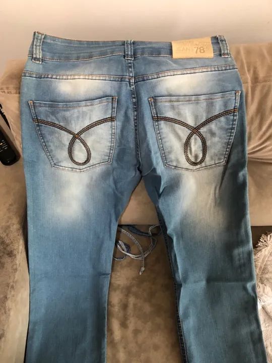 Calca jeans Calvin klein tam 38 - Foto 4
