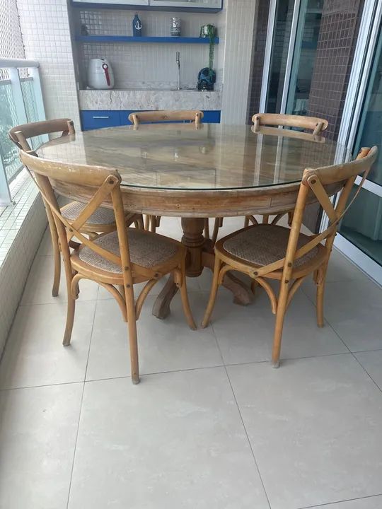 Mesa redonda 1.40 de diâmetro  - Foto 2