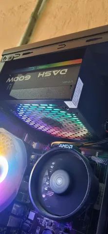 Fonte Gamer Atx 600w Real Vinik Dash Rgb Vfg600pr 110/220v Cor Preto 110v/220v - Foto 5