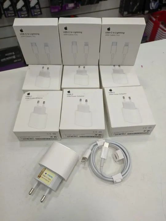 Carregador iPhone turbo original 20w usb-c Apple 