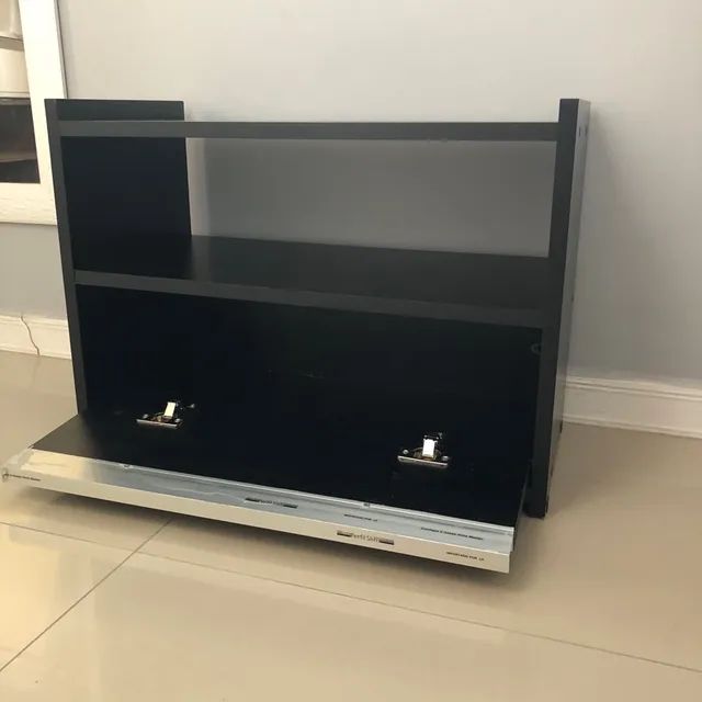 Rack banqueta preta MDF - Foto 3