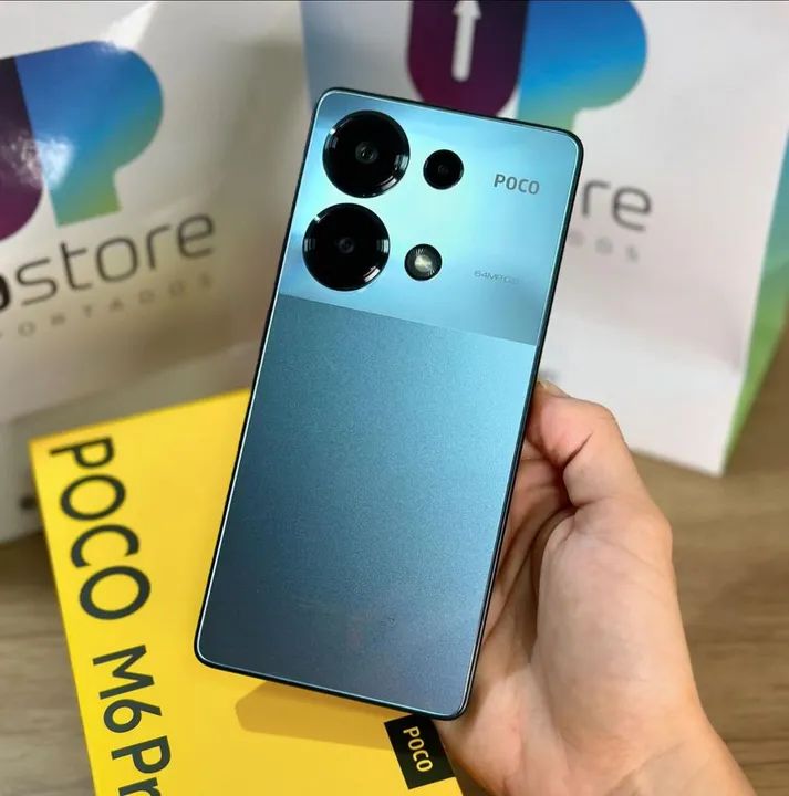 Xiaomi Poco M6 PRO 512/12GB em promoção. Novo lacrado com garantia e pronta entrega. - Foto 4