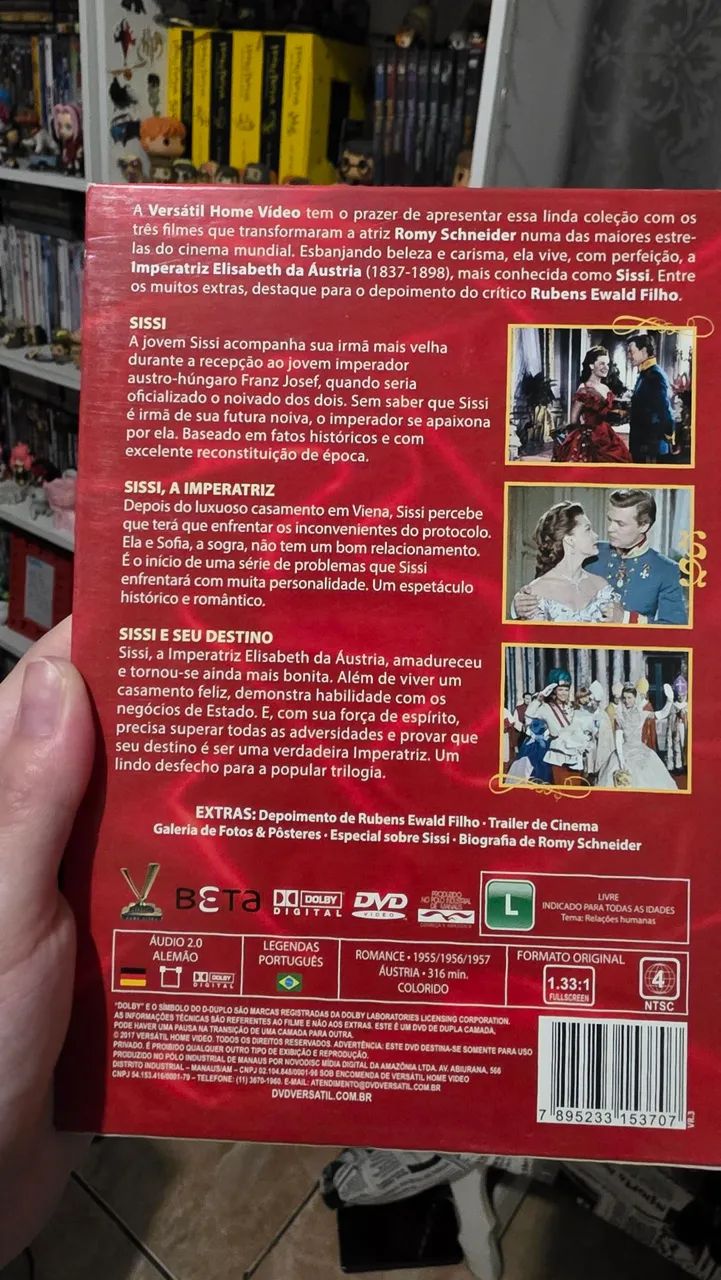 Trilogia de DVDs Sissi - Foto 4