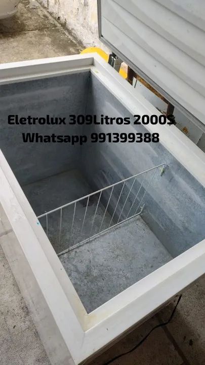 Freezer Eletrolux 309 litros estado de novo perfeito  - Foto 4