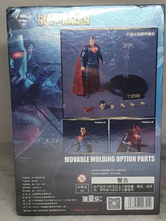 Fondjoy Superman 1/9 Escala - DC Comics - Foto 3