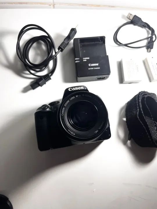 Câmera Canon EOS 550D (Foto e Vídeo) - Foto 4
