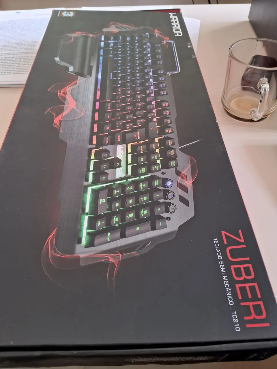 Teclado Gamer Semi Mecânico ZUBER TC210