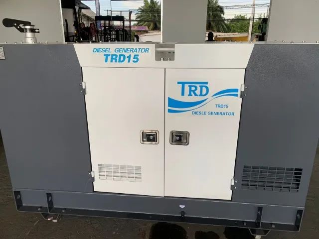 GRUPO GERADOR DIESEL DE 20KVA CABINADO SILENCIADO E AUTOMÁTICO